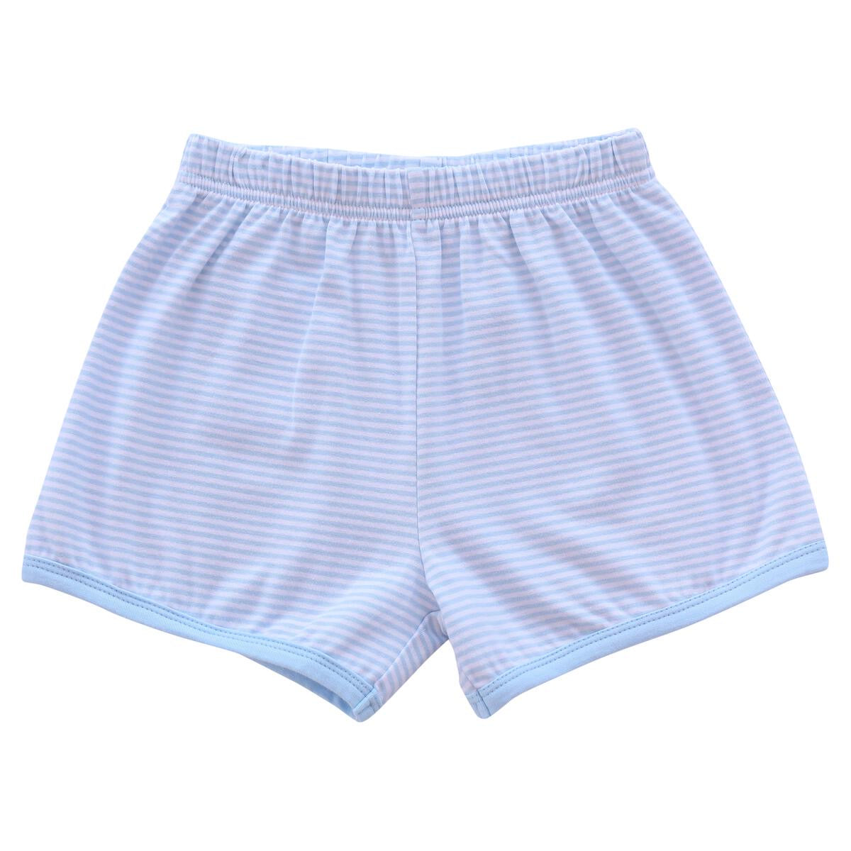 Hayden Shorts Light Blue Striped – Kiddeaux's