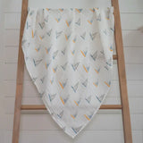 Sailing Away Swaddle Blanket