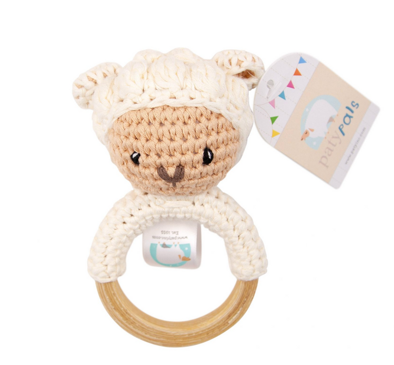 Paty Crochet Lamb Rattle