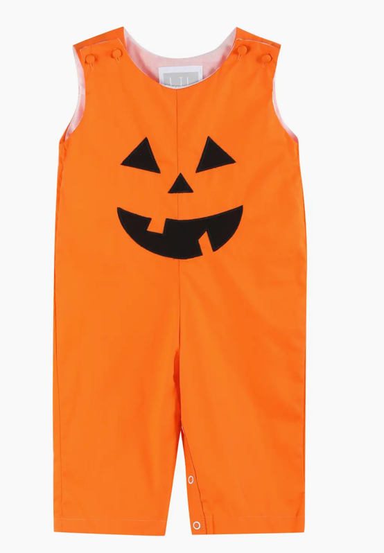 Jack O Lantern Overalls