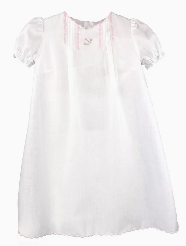 Flower Embroidered Daygown