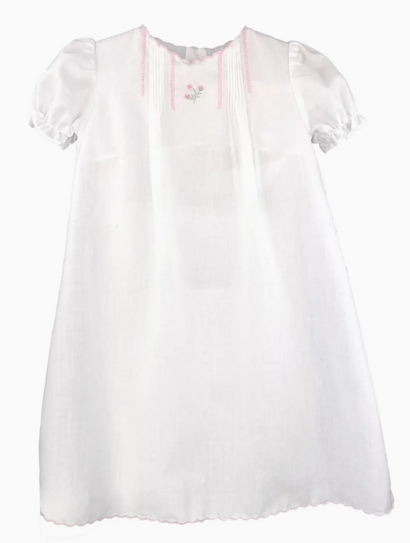 Flower Embroidered Daygown