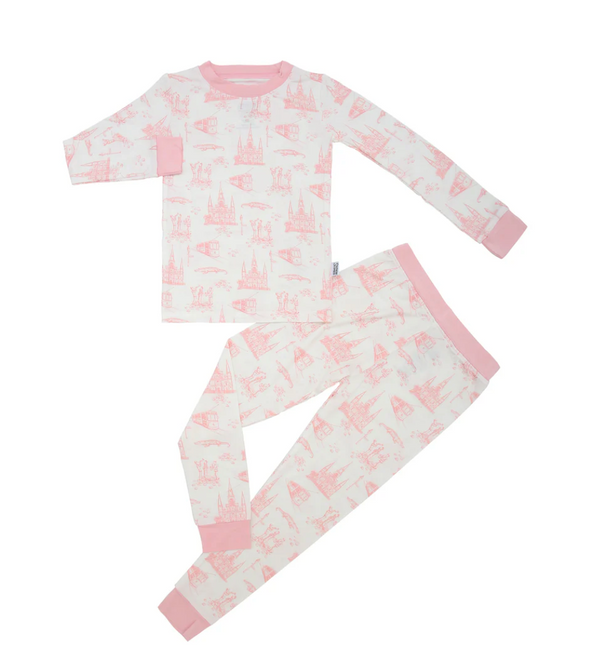 Pink Toile PJ Set