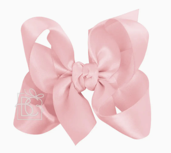 4.5" Satin Bow on Alligator Clip