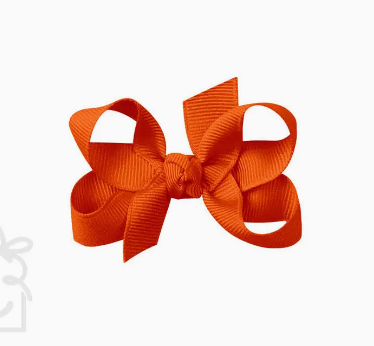 3.5" Medium Grosgrain Bow on Alligator Clip