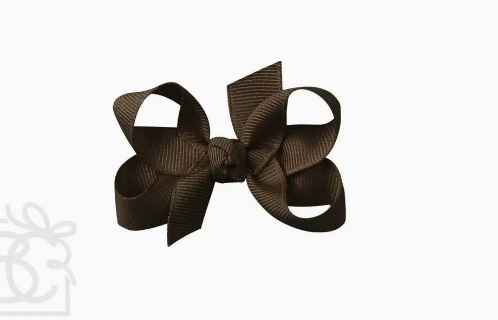 3.5" Medium Grosgrain Bow on Alligator Clip