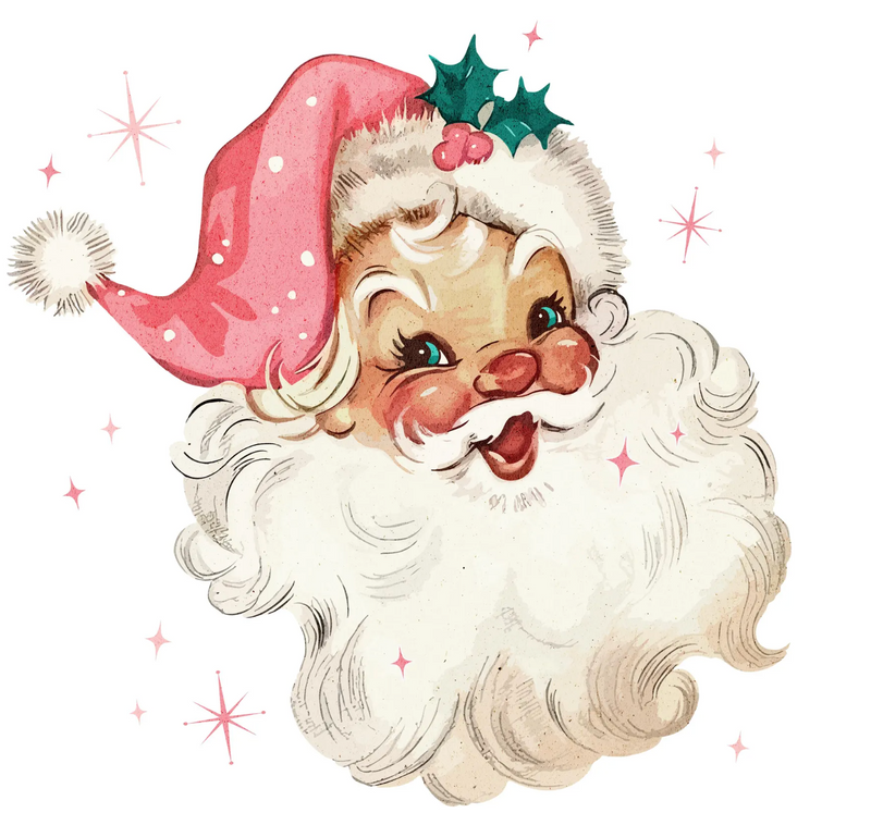 Santa Watercolor Portrait Deposit