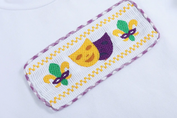 Mardi Gras Tee & Short Set