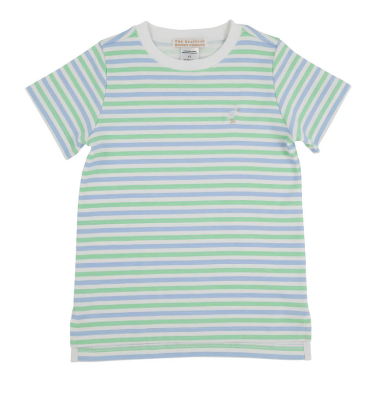 Carter Crewneck Kennedy Cruise Stripe Beale St. Blue