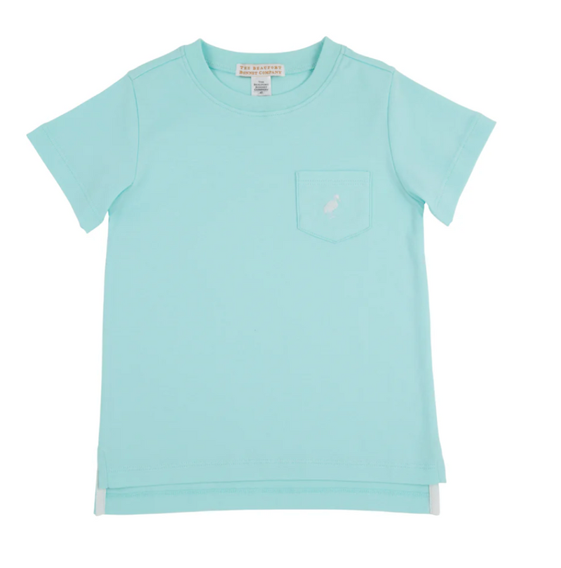 Carter Crewneck Pocket Edisto Egg Blue