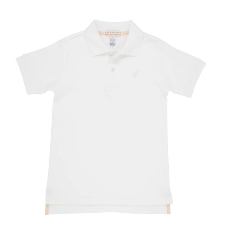 Prim Proper Polo White