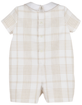 Plaid Boy Romper