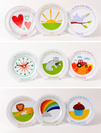 Fruit-Full Kids Plates